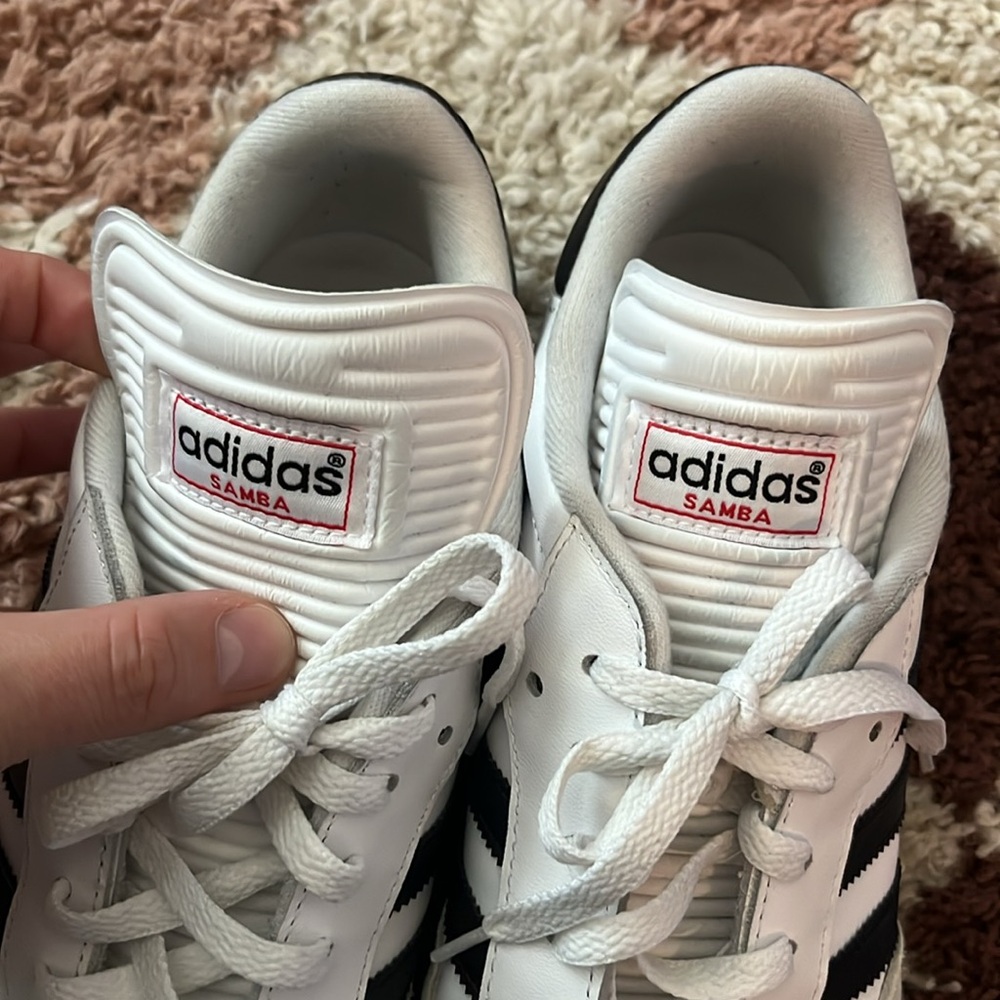 Adidas classic samba indoor soccer shoes white size 10.5 - Picture 16 of 16